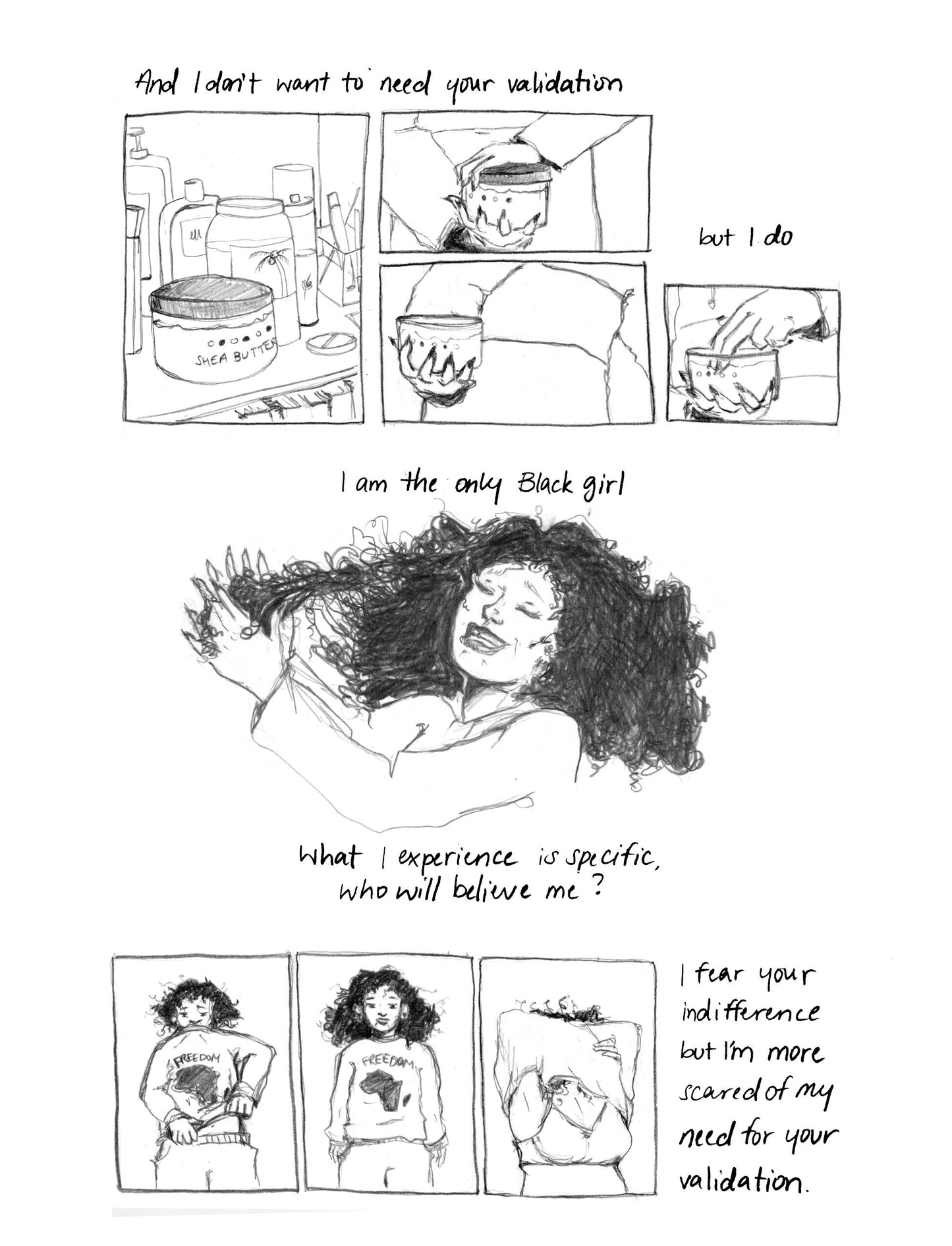 The Saddest Angriest Black Girl in Town - Print Comic